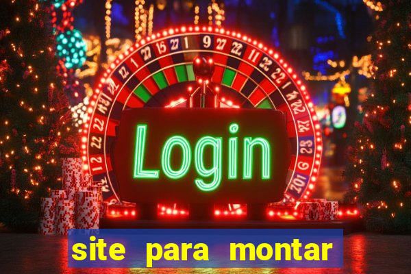 site para montar time de futebol